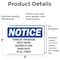 Signmission Safety Culture Sign, 5 in Width, Vinyl Decal, Rectangle OS-2PACK-NS-D-35-L-12889 - alternate 6